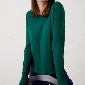 Banana Republic Teal Long Sleeve Top